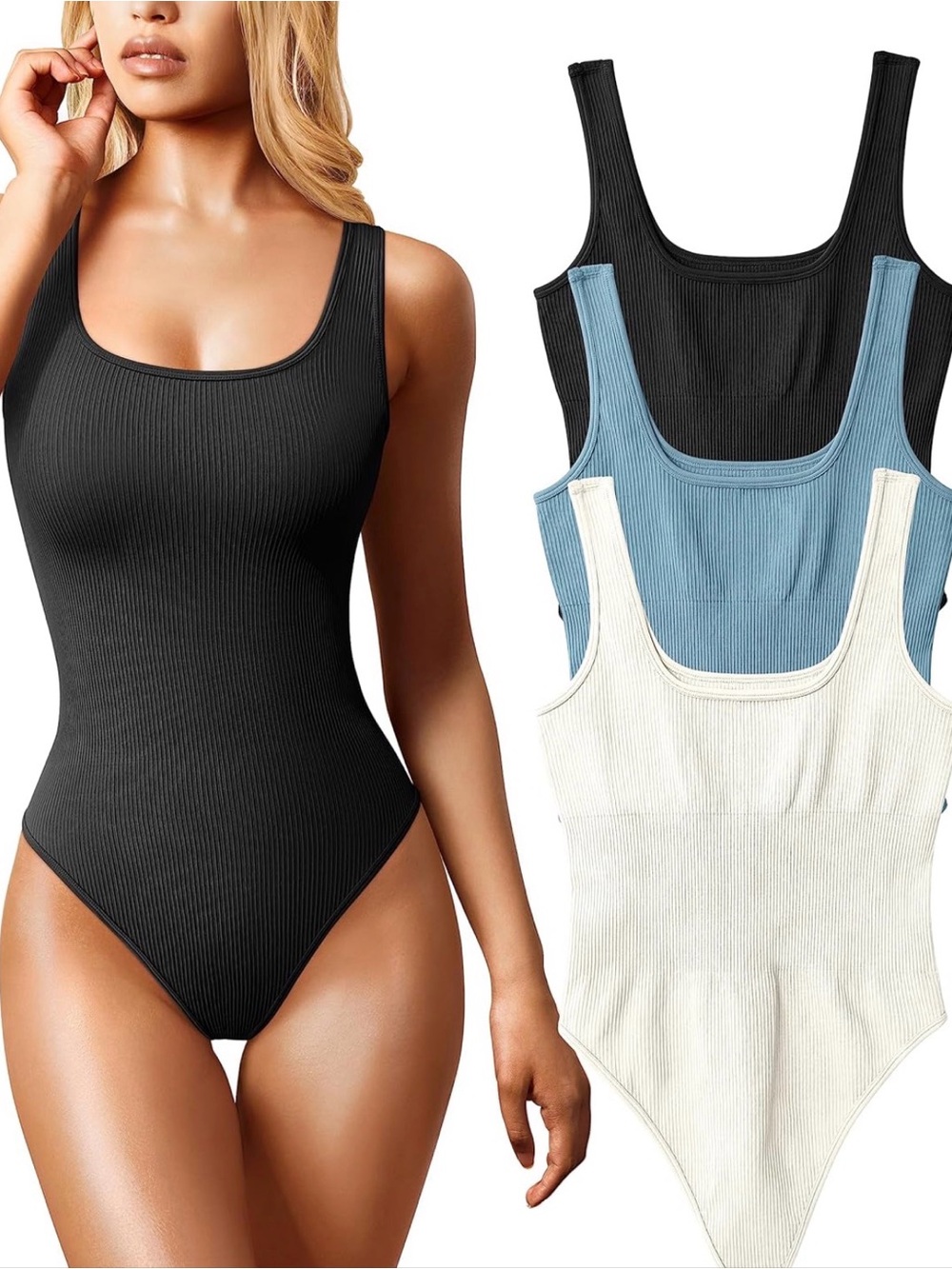 Blue OQQ Bodysuit.